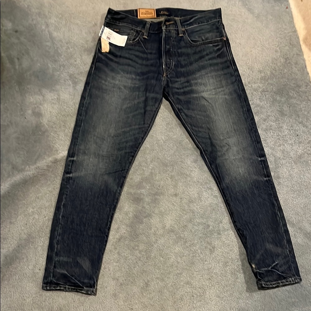 Men's Dark Wash Jeans